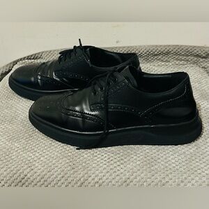 Aldo Men's Black Wingtip Lace-Up Shoes Size 10.5